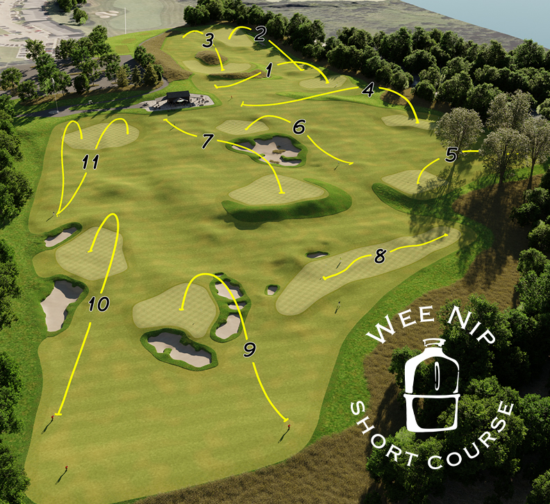 Wee Nip short course rendering at Grand Geneva Resort